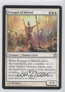 2013 Magic: The Gathering - Theros - Booster Pack [Base] #11 - Evangel of Heliod