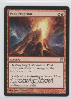 2013 Magic: The Gathering - Theros - Booster Pack [Base] #132 - Peak Eruption