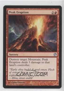 2013 Magic: The Gathering - Theros - Booster Pack [Base] #132 - Peak Eruption