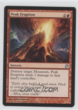 2013 Magic: The Gathering - Theros - Booster Pack [Base] #132 - Peak Eruption