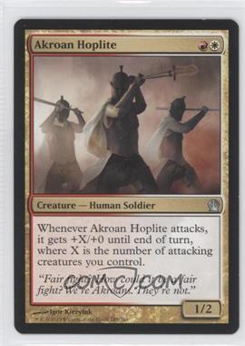 2013 Magic: The Gathering - Theros - Booster Pack [Base] #185 - Akroan Hoplite