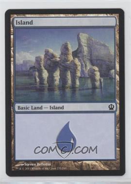 2013 Magic: The Gathering - Theros - Booster Pack [Base] #235 - Island