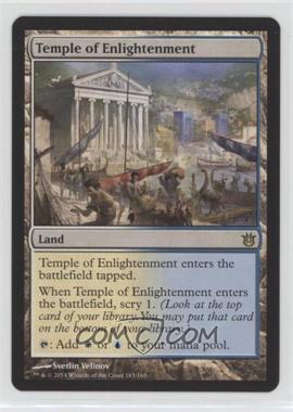 2014 Magic: The Gathering - Born of the Gods - Booster Pack [Base] #163 - Temple of Enlightenment