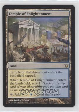 2014 Magic: The Gathering - Born of the Gods - Booster Pack [Base] #163 - Temple of Enlightenment