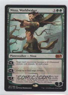 2014 Magic: The Gathering - Core Set: 2015 - [Base] #187 - Nissa, Worldwaker