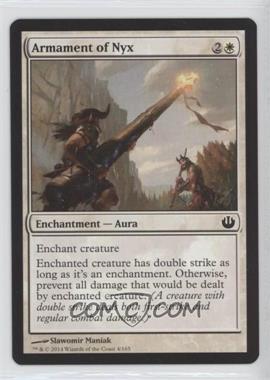 2014 Magic: The Gathering - Journey into Nyx - Booster Pack [Base] #4 - Armament of Nyx