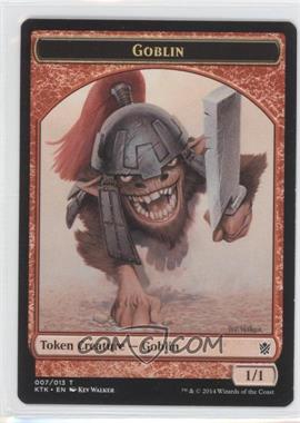 2014 Magic: The Gathering - Khans of Tarkir - Booster Pack [Base] #T007 - Token - Goblin