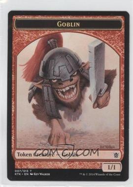 2014 Magic: The Gathering - Khans of Tarkir - Booster Pack [Base] #T007 - Token - Goblin