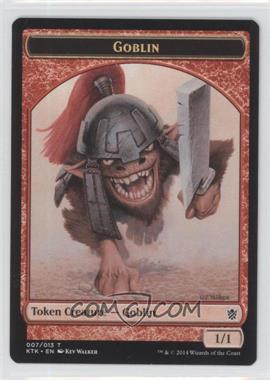 2014 Magic: The Gathering - Khans of Tarkir - Booster Pack [Base] #T007 - Token - Goblin
