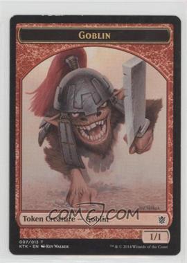 2014 Magic: The Gathering - Khans of Tarkir - Booster Pack [Base] #T007 - Token - Goblin