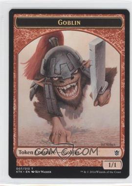 2014 Magic: The Gathering - Khans of Tarkir - Booster Pack [Base] #T007 - Token - Goblin
