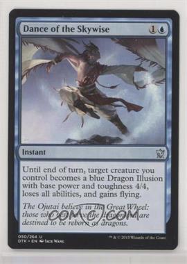 2015 Magic: The Gathering - Dragons of Tarkir - Booster Pack [Base] #050 - Dance of the Skywise