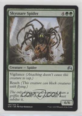 2015 Magic: The Gathering - Origins - Booster Pack [Base] #197 - Skysnare Spider