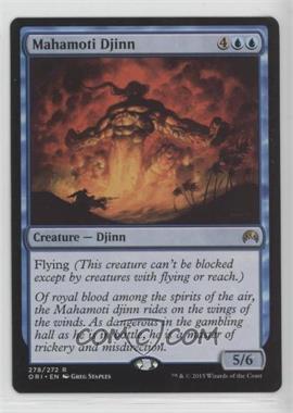 2015 Magic: The Gathering - Origins - Booster Pack [Base] #278 - Mahamoti Djinn