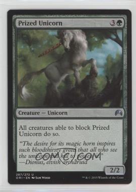 2015 Magic: The Gathering - Origins - Booster Pack [Base] #287 - Prized Unicorn