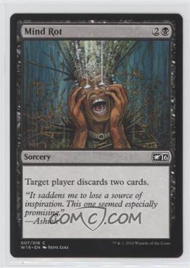2016 Magic: The Gathering - 2016 Welcome Deck - Sample Reprints #007 - Mind Rot
