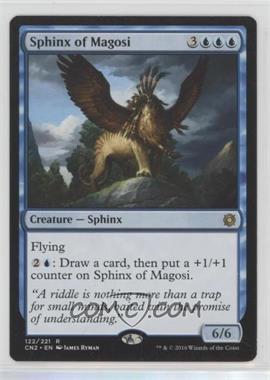 2016 Magic: The Gathering - Conspiracy 2: Take the Crown - Booster Pack [Base] #122 - Sphinx of Magosi