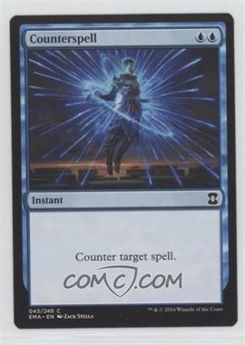 2016 Magic: The Gathering - Eternal Masters - Booster Pack [Base] #043 - Counterspell
