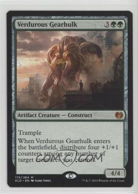 2016 Magic: The Gathering - Kaladesh - [Base] #172 - Verdurous Gearhulk