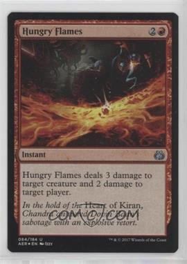 2017 Magic: The Gathering - Aether Revolt - Base Set - English Foil #084 - Hungry Flames