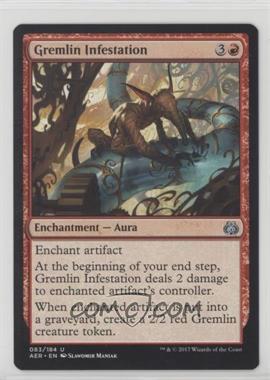 2017 Magic: The Gathering - Aether Revolt - Base Set - English #083 - Gremlin Infestation