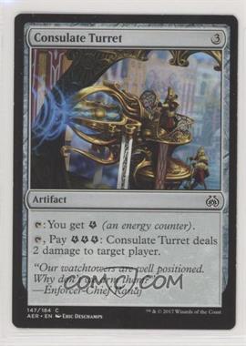 2017 Magic: The Gathering - Aether Revolt - Base Set - English #147 - Consulate Turret