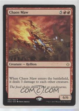 2017 Magic: The Gathering - Hour of Devastation - [Base] - English #087 - Chaos Maw