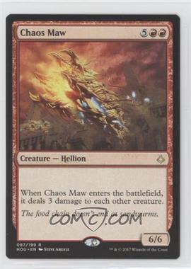 2017 Magic: The Gathering - Hour of Devastation - [Base] - English #087 - Chaos Maw