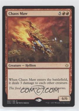 2017 Magic: The Gathering - Hour of Devastation - [Base] - English #087 - Chaos Maw