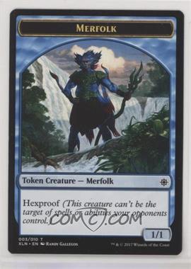 2017 Magic: The Gathering - Ixalan - [Base] #T003 - Token - Merfolk