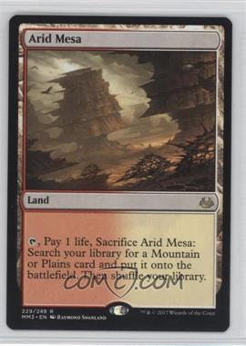 2017 Magic: The Gathering - Modern Masters 3 - Compilation Set #229 - Arid Mesa