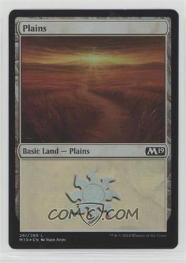 2018 Magic: The Gathering - Core Set: 2019 - Base Set - Foil #261 - Plains