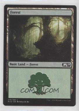 2018 Magic: The Gathering - Core Set: 2019 - Base Set #279 - Forest