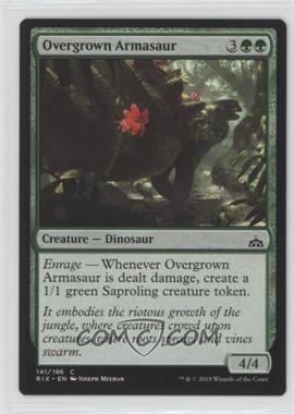 2018 Magic: The Gathering - Rivals of Ixalan - Base Set #141 - Overgrown Armasaur