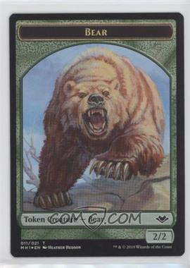 2019 Magic: The Gathering - Modern Horizons - [Base] - Foil #T011 - Token - Bear