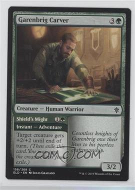 2019 Magic: The Gathering - Throne of Eldraine - Base Set - English #156 - Garenbrig Carver