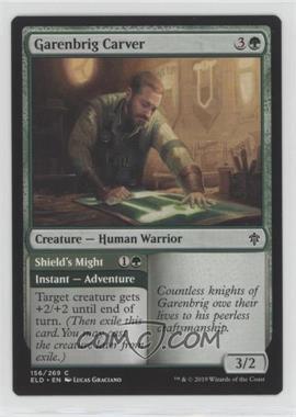 2019 Magic: The Gathering - Throne of Eldraine - Base Set - English #156 - Garenbrig Carver