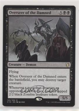 2019 Magic: The Gathering Commander Format - 2019 Edition #125 - Overseer of the Damned