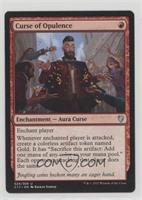 Curse of Opulence (Commander 2017) [EX to NM]