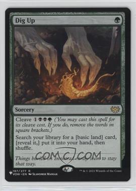 2020-Current Magic: The Gathering - The List - Mystery Booster [Base] #197 - Dig Up (Crimson Vow)