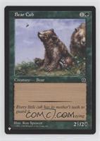 Bear Cub (Portal Second Age)