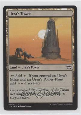 2020 Magic: The Gathering - Double Masters - [Base] - English #331 - Urza's Tower