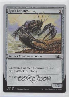 2020 Magic: The Gathering - Unsanctioned - [Base] #082 - Rock Lobster