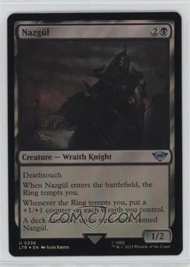 2023 Magic: The Gathering - LOTR: Tales of Middle Earth - [Base] - Foil #0336 - Nazgûl