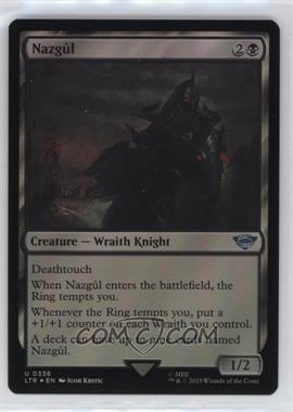 2023 Magic: The Gathering - LOTR: Tales of Middle Earth - [Base] - Foil #0336 - Nazgûl