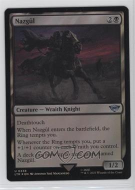 2023 Magic: The Gathering - LOTR: Tales of Middle Earth - [Base] - Foil #0338 - Nazgûl