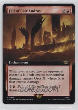 2023 Magic: The Gathering - LOTR: Tales of Middle Earth - [Base] - Foil #0359 - Fall of Cair Andros (Extended Art)
