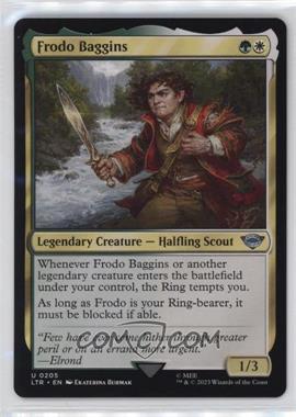 2023 Magic: The Gathering - LOTR: Tales of Middle Earth - [Base] #0205 - Frodo Baggins