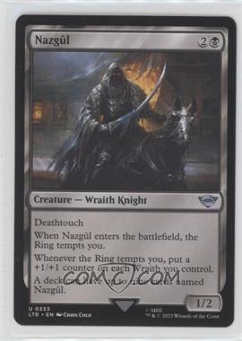 2023 Magic: The Gathering - LOTR: Tales of Middle Earth - [Base] #0333 - Nazgûl