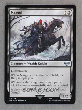 2023 Magic: The Gathering - LOTR: Tales of Middle Earth - [Base] #0334 - Nazgûl